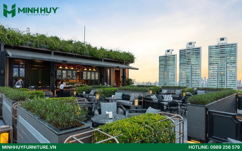 Mau thiet ke noi that nha hang san vuon dep