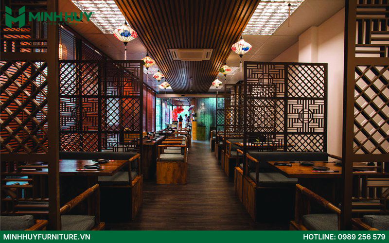 Xu hướng thiết kế nhà hàng Sushi hiện nay