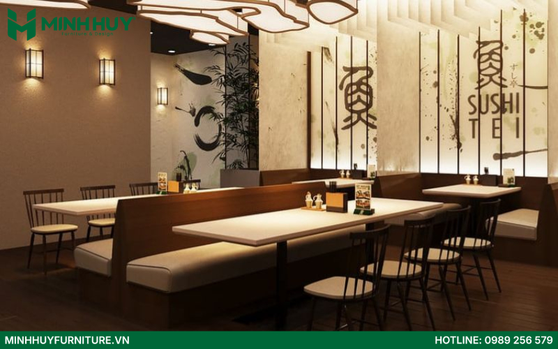 nhà hàng Sushi đẹp