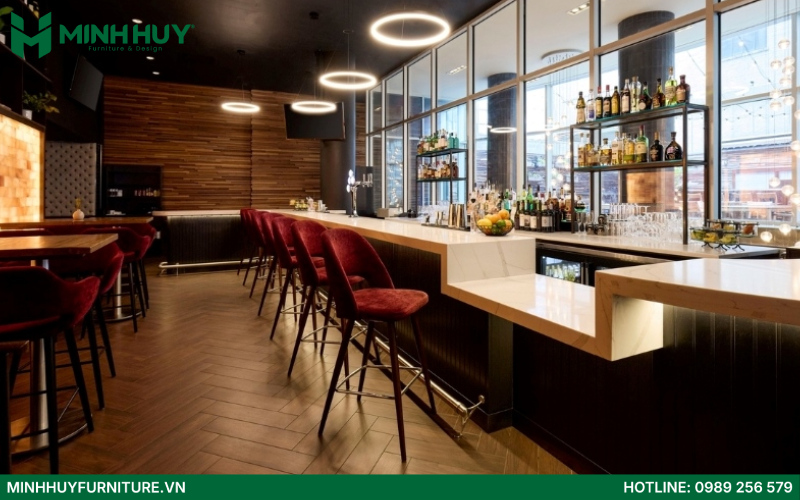 thiet ke quan cafe phong cach Speakeasy bar dep