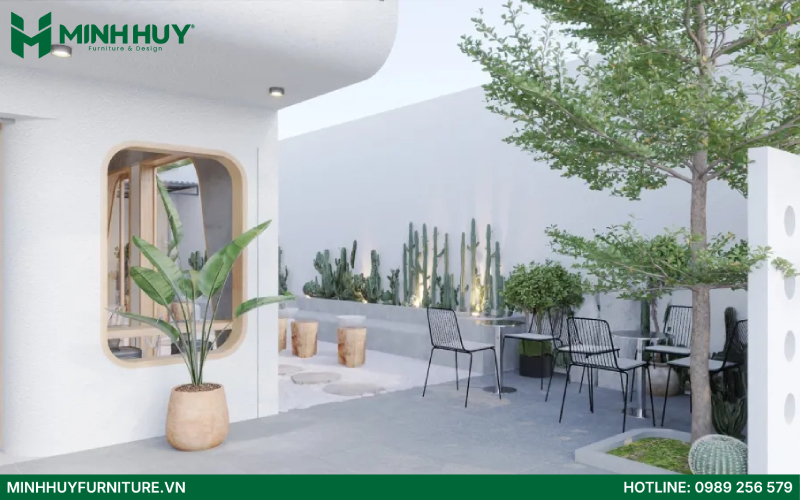 thiet ke quan cafe phong cach toi gian