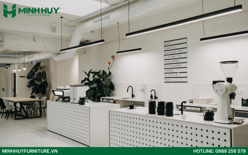 Ưu điểm của quán cafe phong cách tối giản