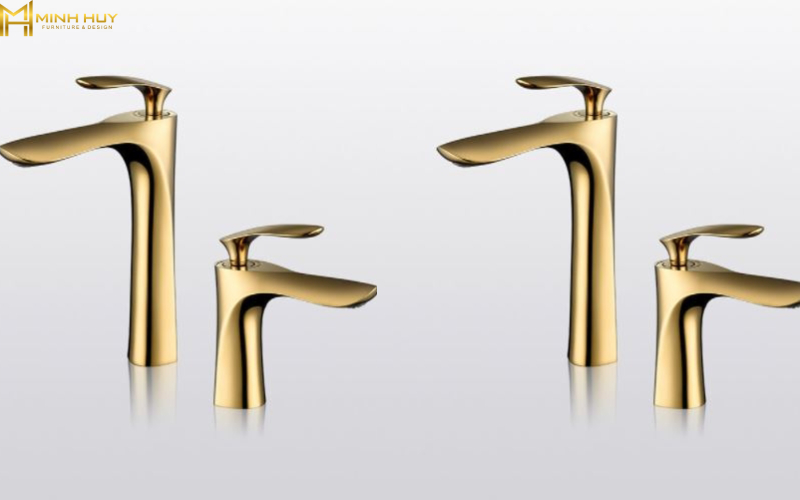 mẫu vòi rửa inox mạ vàng đẹp