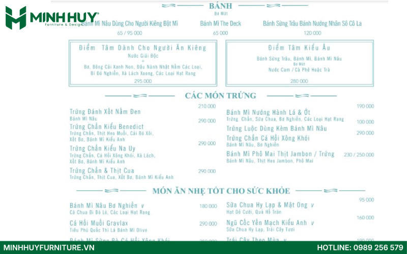 The Deck - Nhà hàng Bắc Âu