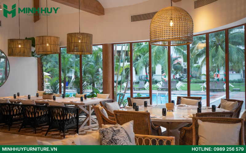 nhà hàng boho Coastal Saigon