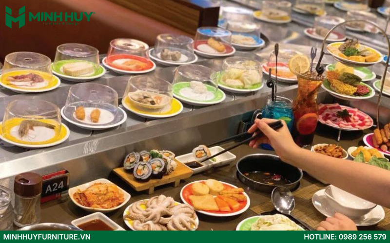 Nhà hàng buffet lẩu băng chuyền Kichi Kichi