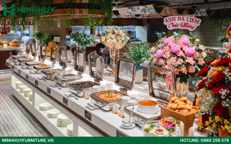 Hoàng Yến Buffet Premier và buffet khách sạn cao cấp