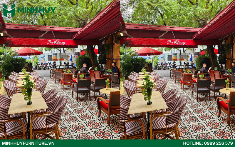 nhà hàng cổ điển The Refinery