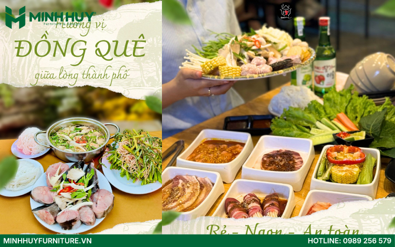 Nhà hàng phong cách đồng quê