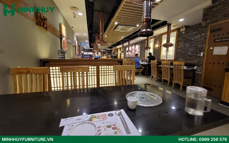 nhà hàng phong cách hàn quốc Bornga