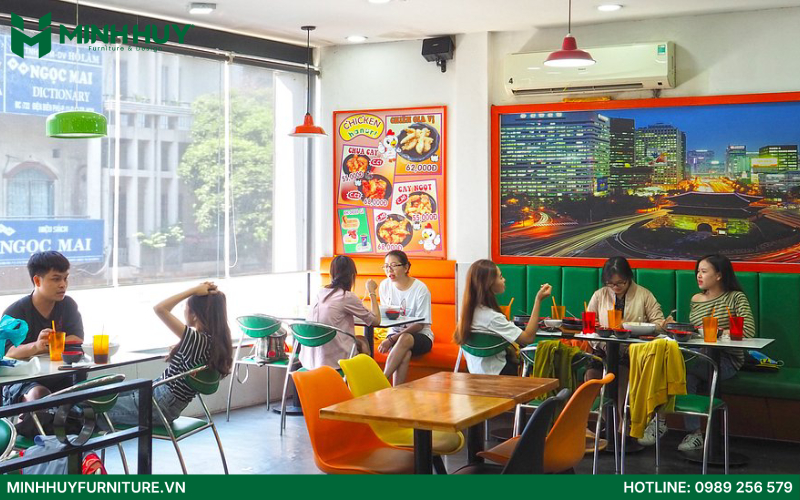 nhà hàng phong cách hàn quốc Hanuri HCM