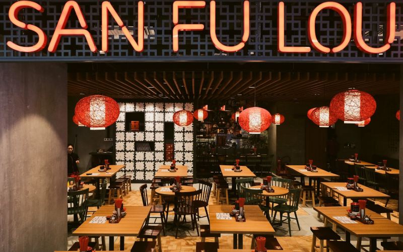 Nhà hàng hiện đại San Fu Lou