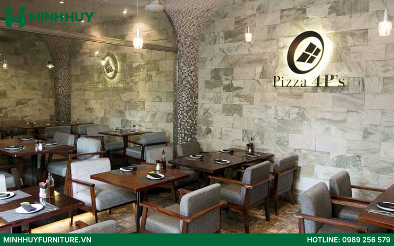 nhà hàng Pizza Pizza 4P's