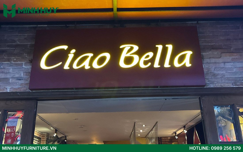 nhà hàng pizza Ciao Bella