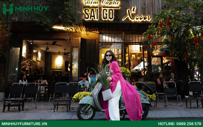 Tiệm Cà Phê Sài Gòn Xưa