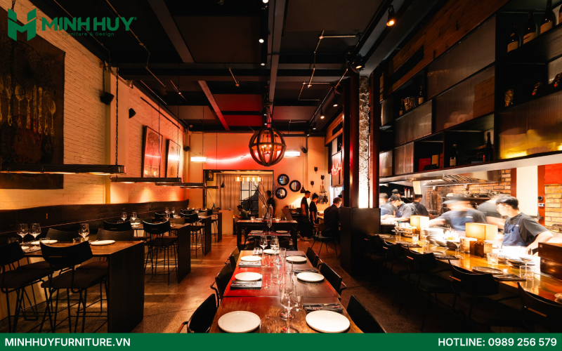 Nhà hàng phong cách Vintage