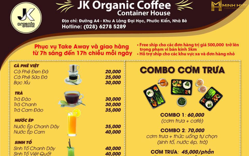 quán cafe container