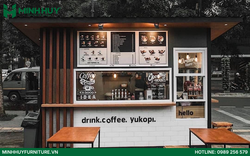 Quán cafe di động ở Sài Gòn
