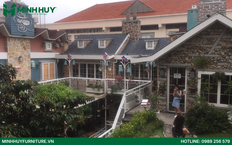 Quán cafe phong cách Châu Âu City Garden Cafe