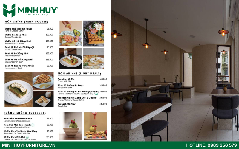 Menu quán Danshari Coffee Chợ Lớn