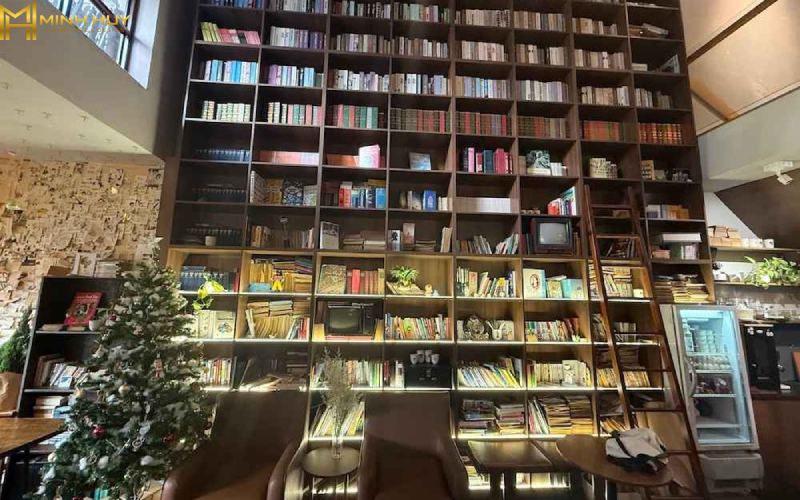 không gian quán cafe