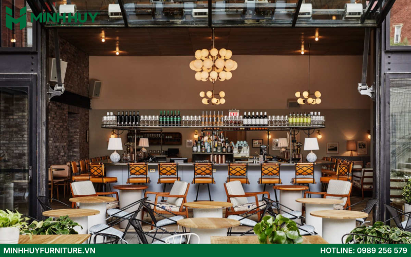 thiết kế và thi công nội thất nhà hàng