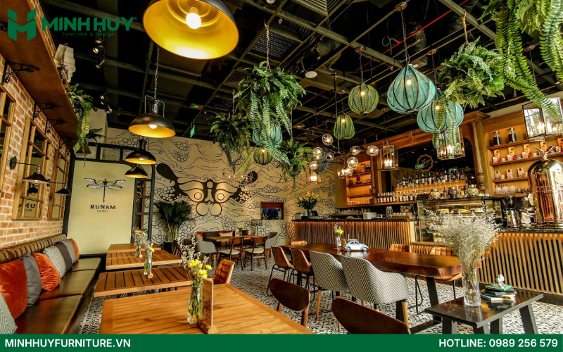 phong cách thiết kế nội thất nhà hàng