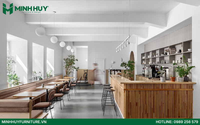 đơn vị thi công nội thất nhà hàng Bắc Âu