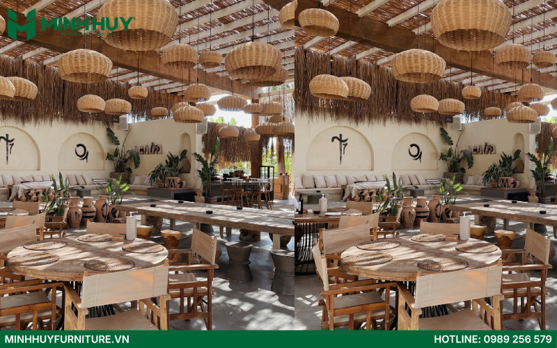 thi công nội thất nhà hàng Bohemian