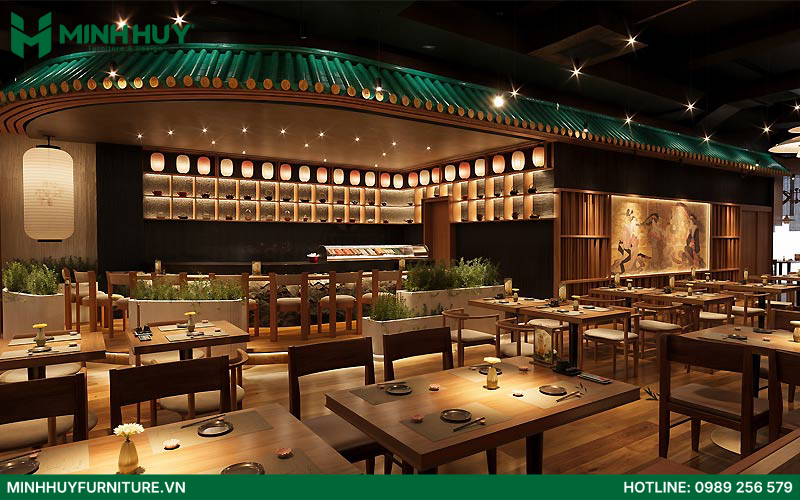 công ty thi công nội thất nhà hàng buffet