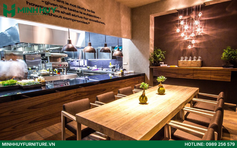 thi công nội thất nhà hàng Châu Âu