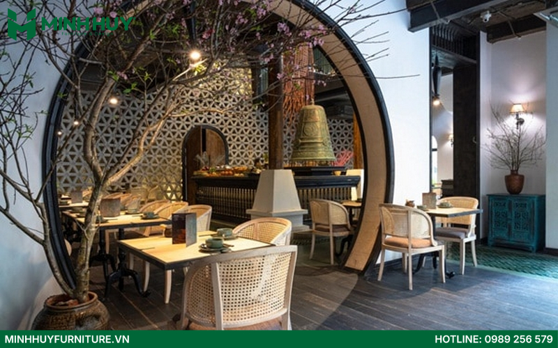 thi công nội thất nhà hàng chay chuyên nghiệp