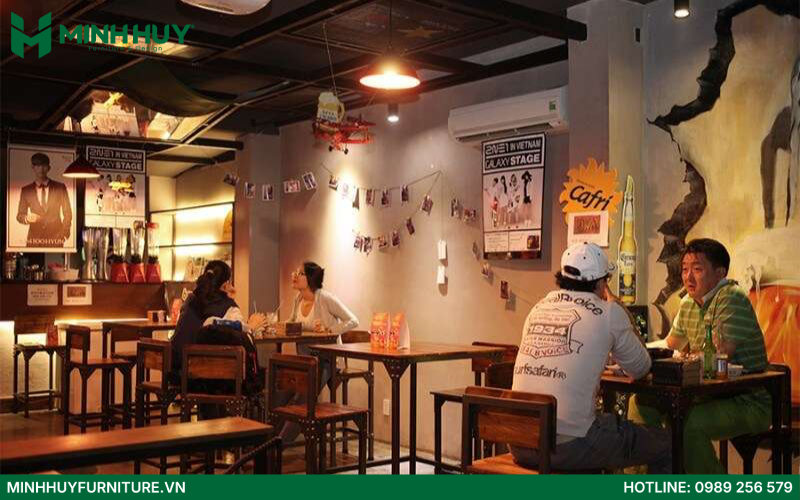 thi công nội thất nhà hàng Hàn Quốc