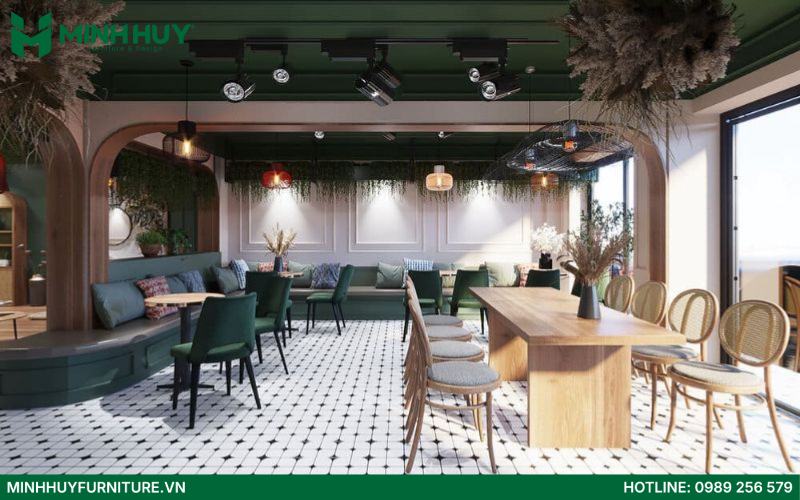 Tại sao Minh Huy lại là công ty thi công nội thất nhà hàng phong cách Indochine