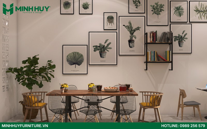 dịch vụ Thiết kế và thi công nội thất quán cafe workshop