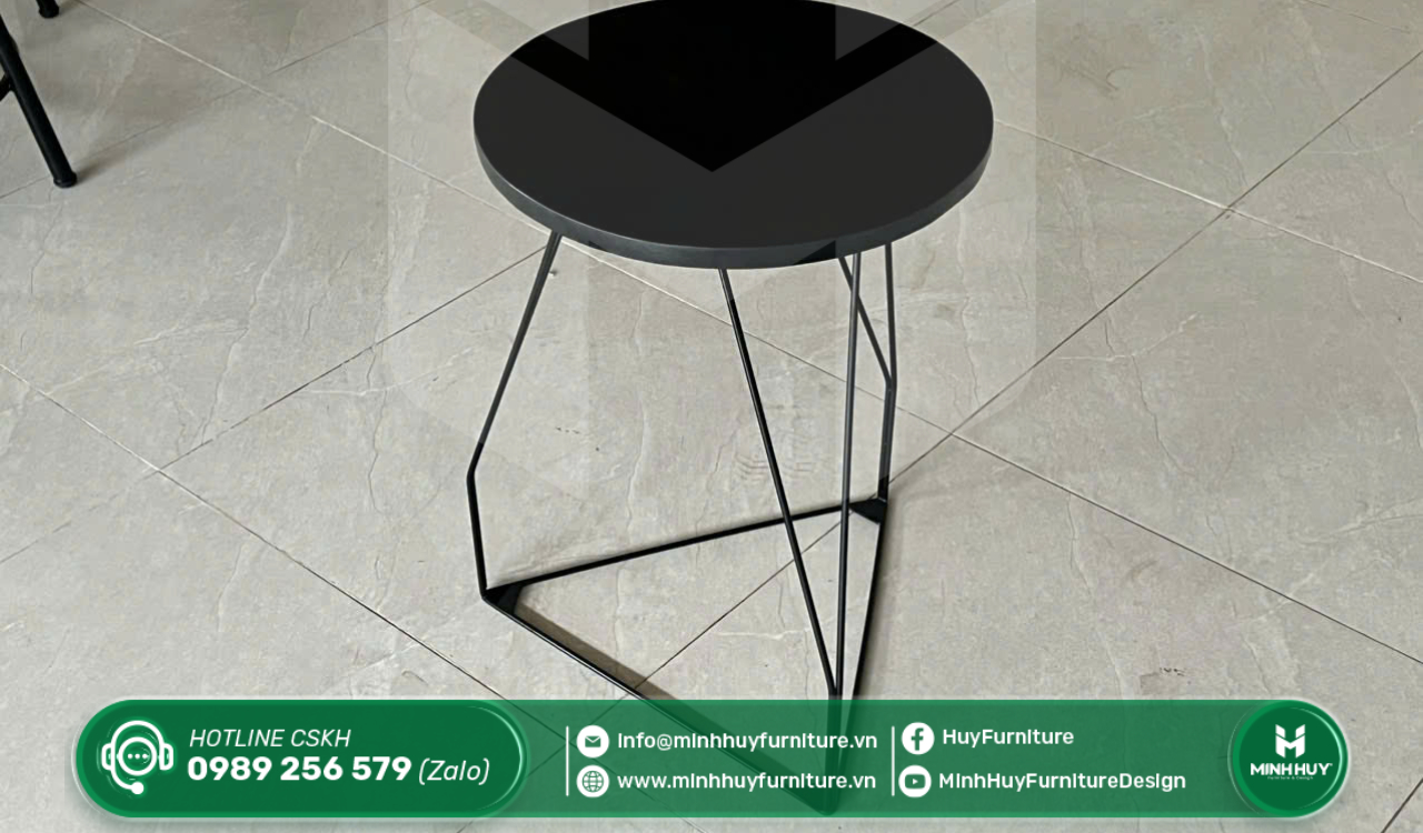 Mẫu bàn ghế sắt xuất khẩu được ưa chuộng tại xưởng Minhhuy Furniture