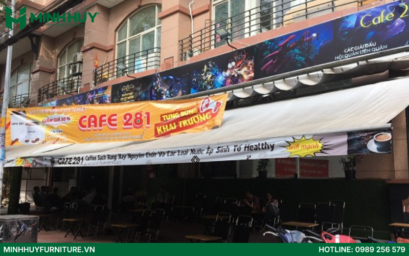 Quán cafe gaming Cafe 281