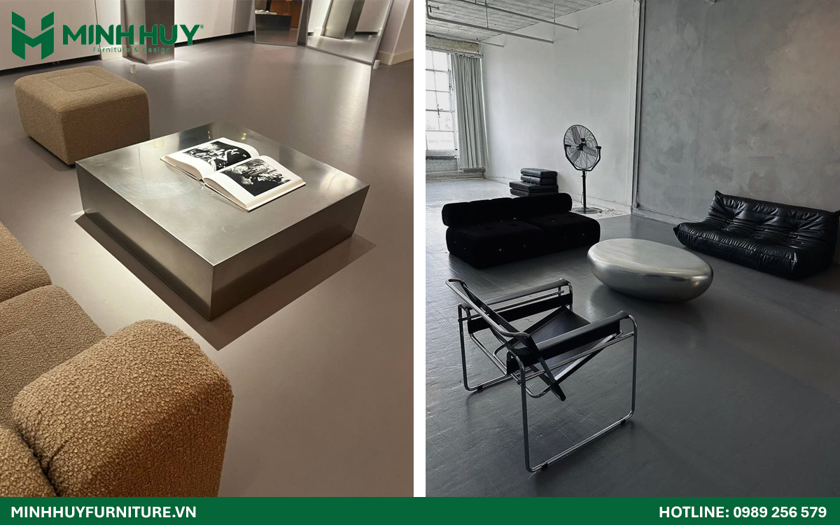 xưởng gia công bàn sofa inox