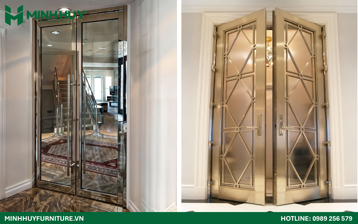 xưởng gia công khung kính inox mạ PVD hcm đẹp