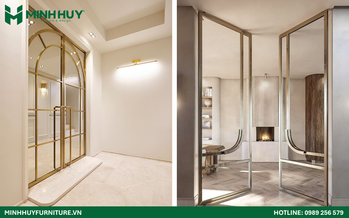 xưởng gia công khung kính inox mạ vàng hcm chất lượng
