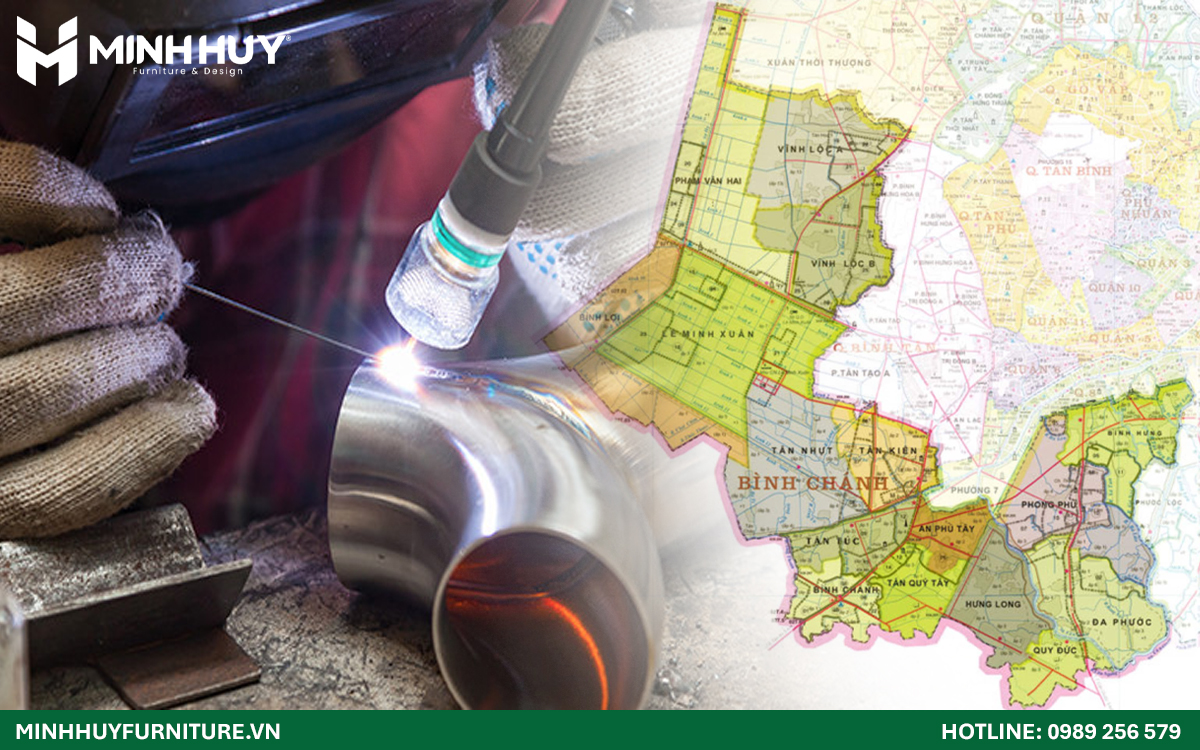 Xưởng Gia Công Bàn Ăn Inox Huyện Bình Chánh HCM gần đây