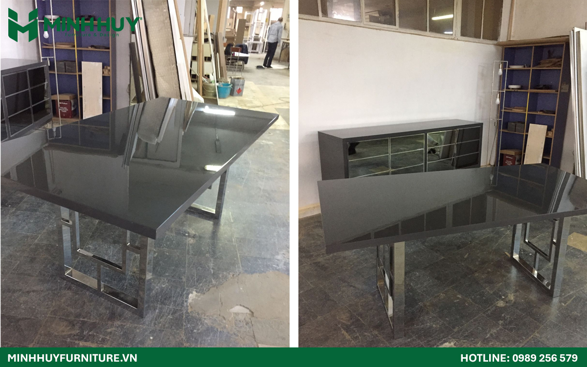 bàn ăn inox tphcm