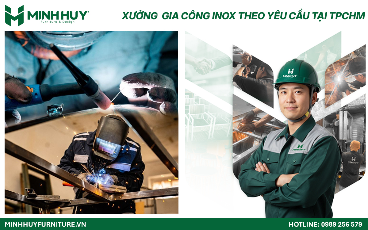xưởng gia công inox theo yêu cầu HCM