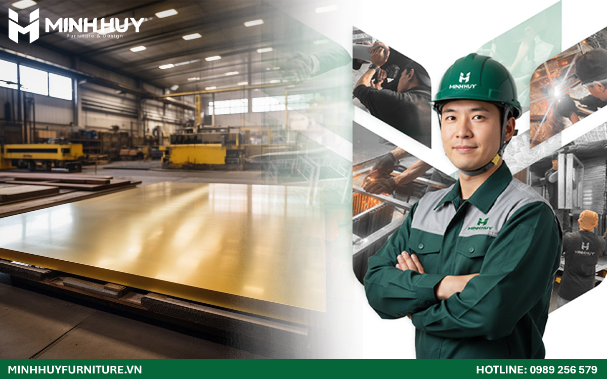 Xưởng gia công khung kính inox mạ PVD huyện Bình Chánh HCM