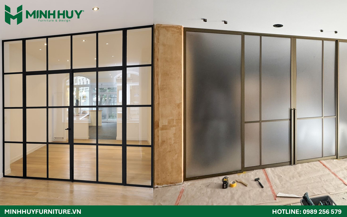 gia công khung kính inox mạ PVD huyện Bình Chánh HCM