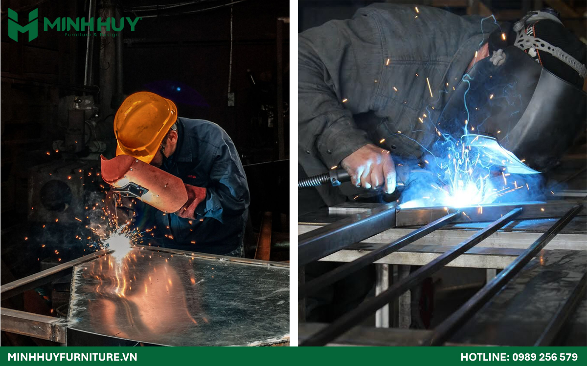 Báo giá gia công khung kính inox mạ PVD HCM