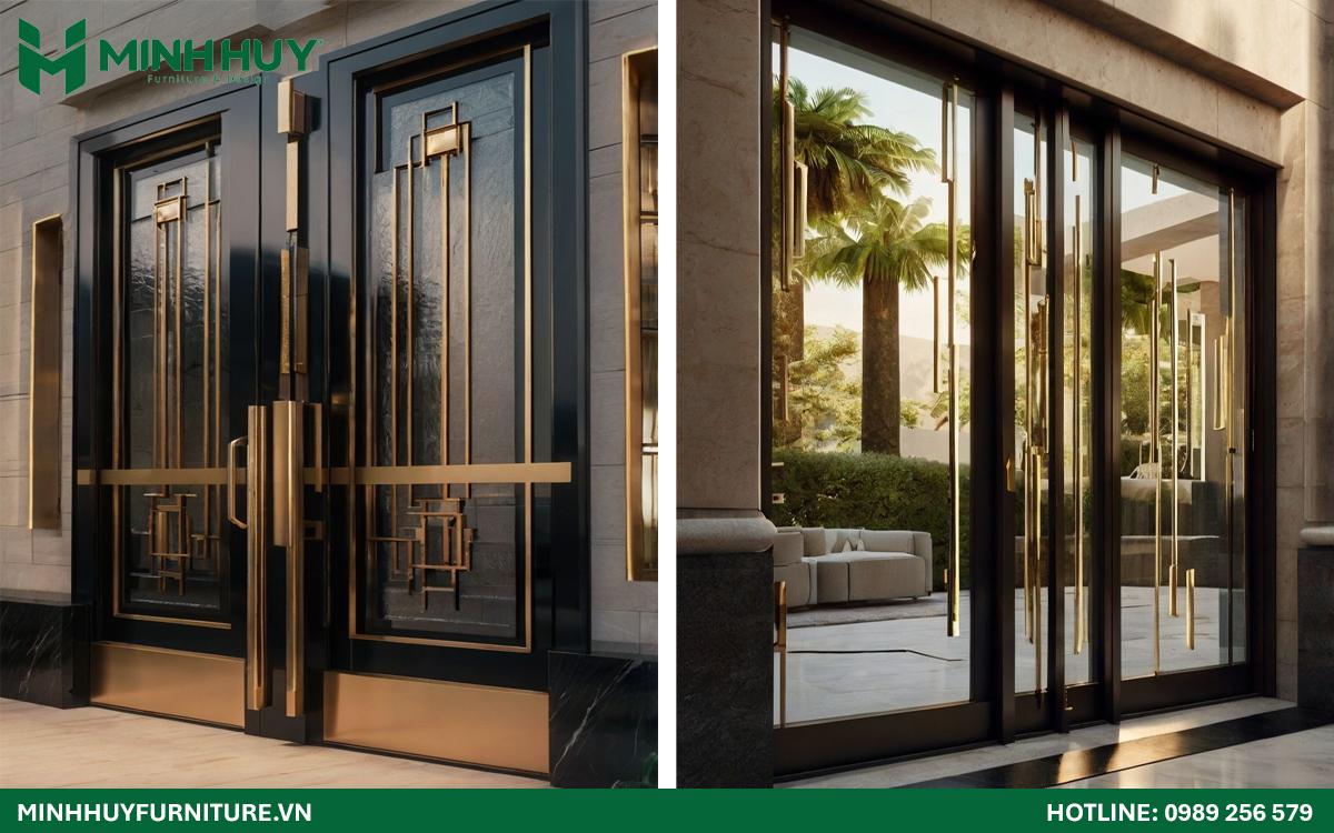 Xưởng gia công khung kính inox mạ vàng TPHCM