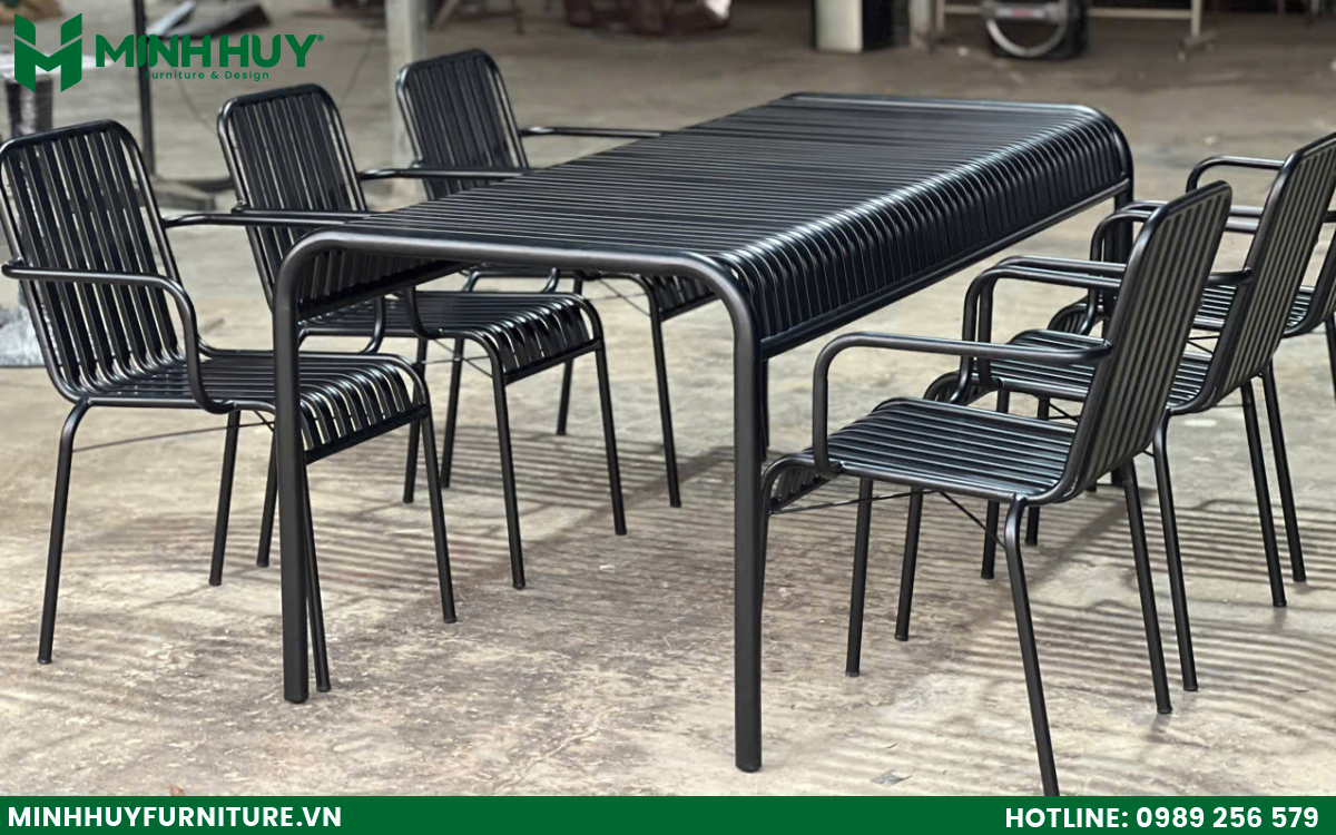 Cac mau ban ghe sat dep tai HCM