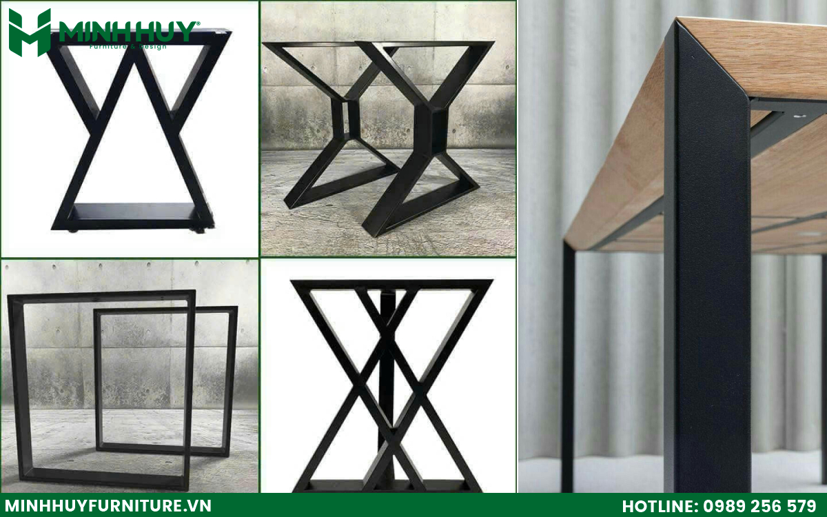 Chân bàn văn phòng lắp ráp