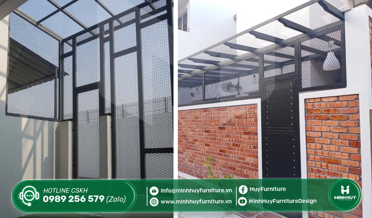 xưởng thi công khung sắt bảo vệ sân trước quận phú nhuận tphcm giá rẻ